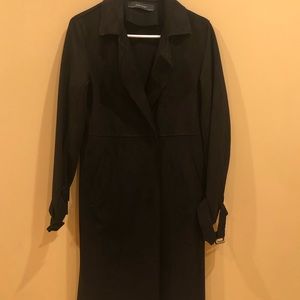 Zara Faux Suede Coat